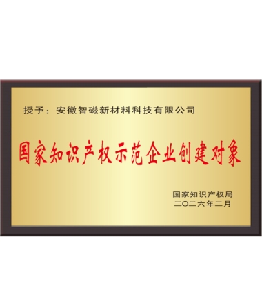 国家知识产权示范企业创建对象